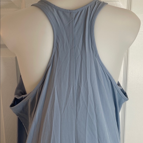 HALARA BREEZEFUL RACER BACK WITH POCKETS HI LOW MIDI DRESS LIGHT BLUE SZ XL - Picture 9 of 14